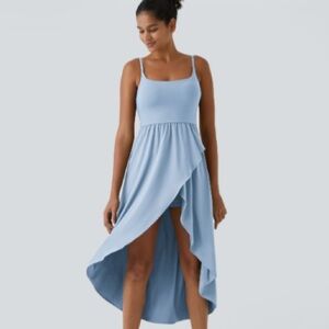 Halara Breezeful 2-piece Thin Ice Blue size L